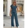 imageANRABESS Women 2 Piece Lounge Sets Crochet Knit Sweater Vest Wide Leg Pants Summer Casual Travel Matching Outfits ClothesLake