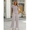 imageANRABESS Women 2 Piece Lounge Sets Crochet Knit Sweater Vest Wide Leg Pants Summer Casual Travel Matching Outfits ClothesLight Khaki