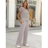 imageANRABESS Women 2 Piece Lounge Sets Crochet Knit Sweater Vest Wide Leg Pants Summer Casual Travel Matching Outfits ClothesLight Khaki