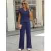 imageANRABESS Women 2 Piece Lounge Sets Crochet Knit Sweater Vest Wide Leg Pants Summer Casual Travel Matching Outfits ClothesNavy Blue