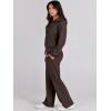 imageANRABESS Women 2 Piece Outfits 2025 Fall Fashion Airport Wide Leg Pants Lounge Set Leisure Travel Vacation Clothes SweatsuitsCoffee
