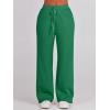 imageANRABESS Women 2 Piece Outfits 2025 Fall Fashion Airport Wide Leg Pants Lounge Set Leisure Travel Vacation Clothes SweatsuitsGreen