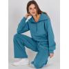 imageANRABESS Women 2 Piece Outfits 2025 Fall Fashion Airport Wide Leg Pants Lounge Set Leisure Travel Vacation Clothes SweatsuitsLake