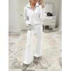 imageANRABESS Women 2 Piece Outfits 2025 Fall Fashion Airport Wide Leg Pants Lounge Set Leisure Travel Vacation Clothes SweatsuitsWhite