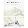 imageANRABESS Women 2 Piece Summer Outfits 2025 Crochet Sweater Vest Wide Leg Pants Lounge Matching Sets Travel Vacation ClothesCreamy White