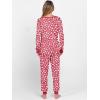 imageANRABESS Womens 2 Piece Outfits Pajama Sets Long Sleeve Henley Tops Sweatpants Matching Lounge Set 2025 Fall Pj SleepwearDiverse Love Floral