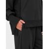 imageANRABESS Womens 2 Piece Outfits Sweatsuits Oversized Sweatshirts Barrel Pants Matching Lounge Sets 2025 Fall Travel ClothesBlack
