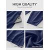 imageANRABESS Womens 2 Piece Outfits Sweatsuits Oversized Sweatshirts Barrel Pants Matching Lounge Sets 2025 Fall Travel ClothesNavy Blue