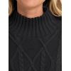 imageANRABESS Sweaters for Women Oversized Long Sleeve Turtleneck Cable Knit Casual Loose Pullover Tops 2025 Fall Trendy OutfitsBlack