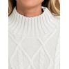 imageANRABESS Sweaters for Women Oversized Long Sleeve Turtleneck Cable Knit Casual Loose Pullover Tops 2025 Fall Trendy OutfitsOffwhite