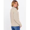 imageANRABESS Sweaters for Women Oversized Long Sleeve Turtleneck Cable Knit Casual Loose Pullover Tops 2025 Fall Trendy OutfitsYellow Apricot
