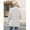 imageANRABESS Women Oversized Turtleneck Long Sleeve Fuzzy Knit Slit Side Chunky Warm Pullover Sweaters 2025White