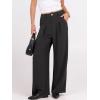 imageANRABESS Women Wide Leg Dress Pants Lightweight High Waisted Business Casual Trousers Dressy Office Work Palazzo Pants SlacksBlack