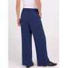 imageANRABESS Women Wide Leg Dress Pants Lightweight High Waisted Business Casual Trousers Dressy Office Work Palazzo Pants SlacksDeep Blue