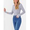imageANRABESS Womens Long Sleeve Shirts V Neck Ribbed Knit Slim Fit Lightweight Sweater 2025 Fall Dressy Casual Travel Work TopsGrey