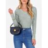 imageANRABESS Womens Long Sleeve Shirts V Neck Ribbed Knit Slim Fit Lightweight Sweater 2025 Fall Dressy Casual Travel Work TopsLight Green