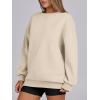 imageANRABESS Womens Oversized Sweatshirts Hoodies Crewneck Fleece Pullover Sweaters 2025 Fall Outfits Teen Girls Winter ClothesApricot