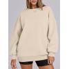 imageANRABESS Womens Oversized Sweatshirts Hoodies Crewneck Fleece Pullover Sweaters 2025 Fall Outfits Teen Girls Winter ClothesApricot