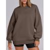 imageANRABESS Womens Oversized Sweatshirts Hoodies Crewneck Fleece Pullover Sweaters 2025 Fall Outfits Teen Girls Winter ClothesBrown