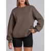 imageANRABESS Womens Oversized Sweatshirts Hoodies Crewneck Fleece Pullover Sweaters 2025 Fall Outfits Teen Girls Winter ClothesBrown