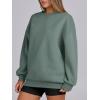 imageANRABESS Womens Oversized Sweatshirts Hoodies Crewneck Fleece Pullover Sweaters 2025 Fall Outfits Teen Girls Winter ClothesLightgreen