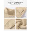 imageANRABESS Womens Oversized Turtleneck Sweaters Casual Fall Long Sleeve Knit Spilt Hem Tunic Pullover Tops 2025 Winter OutfitsApricot