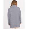 imageANRABESS Womens Oversized Turtleneck Sweaters Casual Fall Long Sleeve Knit Spilt Hem Tunic Pullover Tops 2025 Winter OutfitsGrey