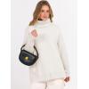 imageANRABESS Womens Oversized Turtleneck Sweaters Casual Fall Long Sleeve Knit Spilt Hem Tunic Pullover Tops 2025 Winter OutfitsWhite