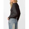 imageANRABESS Womens Turtleneck Long Sleeve Lightweight Casual Fall Sweaters 2025Deep Taupe