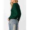 imageANRABESS Womens Turtleneck Long Sleeve Lightweight Casual Fall Sweaters 2025Forest Green