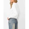 imageANRABESS Womens Turtleneck Long Sleeve Lightweight Casual Fall Sweaters 2025White