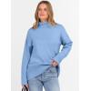 imageANRABESS Womens Turtleneck Sweaters Long Sleeve Oversized Chunky Knit High Low Hem Pullover Sweater Top 2025 Fall OutfitsSky