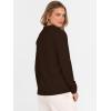 imageANRABESS Womens Polo V Neck Long Sleeve Sweaters Lightweight Dressy Casual Business Basic Knit Pullover Top 2025 Fall OutfitsCoffee