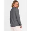 imageANRABESS Womens Polo V Neck Long Sleeve Sweaters Lightweight Dressy Casual Business Basic Knit Pullover Top 2025 Fall OutfitsDark Gray