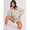 imageANRABESS Women 2 Piece Outfits Sweat Shorts Sets 2025 Oversized Casual Lounge Matching Set Sweatsuit Tracksuit Fall ClothesAlmond