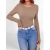 imageANRABESS Women Long Sleeve Shirts Builtin Bra Crewneck Rib Knit Slim Fit Basic Tee Tops 2025 Fall Casual TShirt Base LayerLight Camel