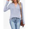 imageANRABESS Womens Long Sleeve Henley Shirts 2025 Fall Tunic Tops Ribbed Knit Lightweight Sweaters Dressy Casual Blouse OutfitsBlue