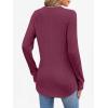 imageANRABESS Womens Long Sleeve Henley Shirts 2025 Fall Tunic Tops Ribbed Knit Lightweight Sweaters Dressy Casual Blouse OutfitsBurgundy