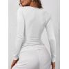imageANRABESS Womens Long Sleeve Henley Tops Ribbed Knit Slim Fitted Trendy T Shirt Basic Tees Layer 2025 Fall Fashion OutfitsWhite