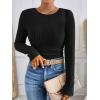 imageANRABESS Long Sleeve Shirts for Women Ribbed Knit Tshirt Slim Fit Crewneck Basic Tee Top 2025 Fall Casual Work Trendy ClothesBlack