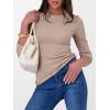 imageANRABESS Long Sleeve Shirts for Women Ribbed Knit Tshirt Slim Fit Crewneck Basic Tee Top 2025 Fall Casual Work Trendy ClothesTan