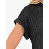 imageANRABESS Lounge Sets For Women Fall Ribbed Knit 2 Piece Pajama Sets Casual Short Sleeve Top and Long Pants Matching OutfitsBlack