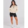 imageANRABESS Sweatshirt for Women Zip Up Hoodies Cropped Pullover Fleece Hooded Sherpa Sweaters Tops 2025 Fall Winter ClothesApricot