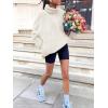 imageANRABESS Sweatshirt for Women Zip Up Hoodies Cropped Pullover Fleece Hooded Sherpa Sweaters Tops 2025 Fall Winter ClothesOffwhite