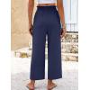 imageANRABESS Women 2025 Summer Casual Flowy Loose High Waist Boho Wide Leg Cropped Palazzo Lounge Beach Vacation Pants TrousersNavy Blue