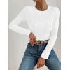 imageANRABESS Women Long Sleeve Tops Slim Fitted Business Casual Shirts Rib Textured TShirts 2025 Fall Outfits Dressy Work BlouseWhite