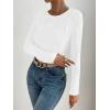 imageANRABESS Women Long Sleeve Tops Slim Fitted Business Casual Shirts Rib Textured TShirts 2025 Fall Outfits Dressy Work BlouseWhite