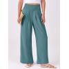 imageANRABESS Women Palazzo Pants Summer Flowy Wide Leg High Waist Lounge Trousers with Pockets 2025 Casual Beach Vacation OutfitsLake