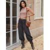 imageANRABESS Womens Baggy Jeans 2025 Fashion Mid Rise Tie Ankle Wide Leg Harem Palazzo Denim Pants with PocketsBlack