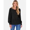 imageANRABESS Womens Eyelet Long Sleeve Tops Business Casual Blouses Crochet Lace Shirts 2025 Fall Fashion OutfitsBlack